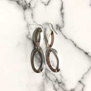 Sterling silver dangly earrings